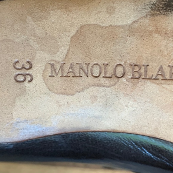 Vintage Manolo Blahnik Brown Suede Heels - Picture 10 of 12